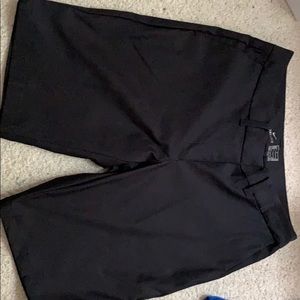 Black Nike Black golf shorts
